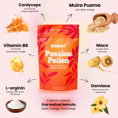 Passion Potion libido booster for women, 120 g